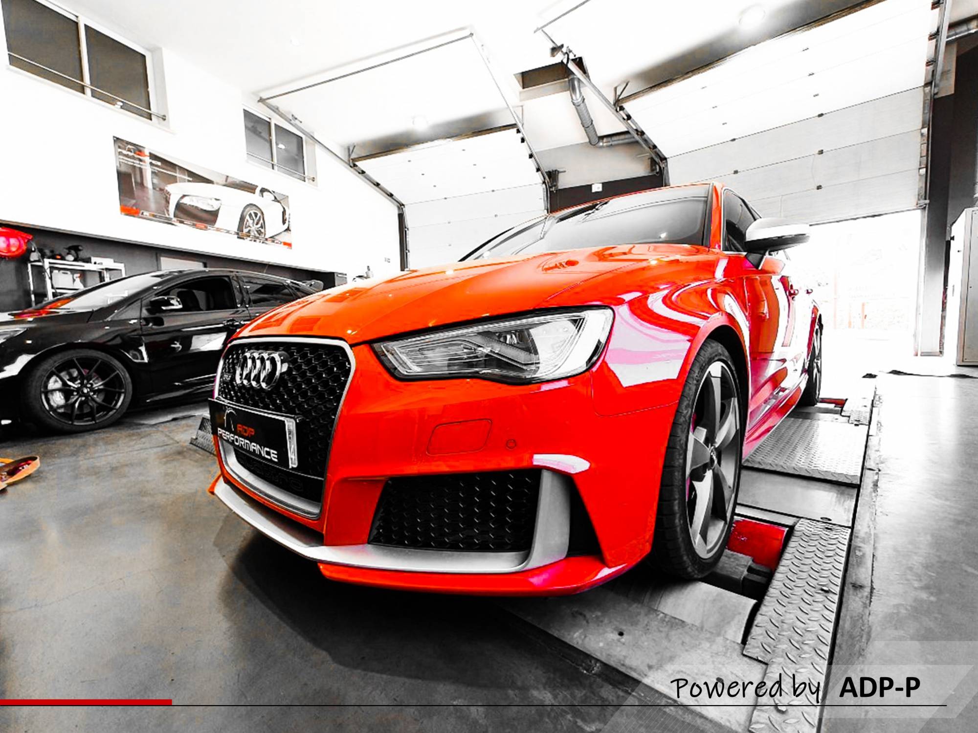 Reprogrammation moteur Stage 1 Audi RS3 8V MK1 2.5 TFSI 367cv | ADP Performance Orange