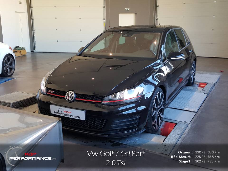 Optimisation Vw Golf 7 Gti Performance sud de la France