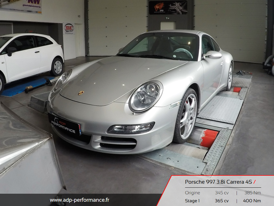Reprogrammation moteur Porsche 997 Carrera 4S | Marseille