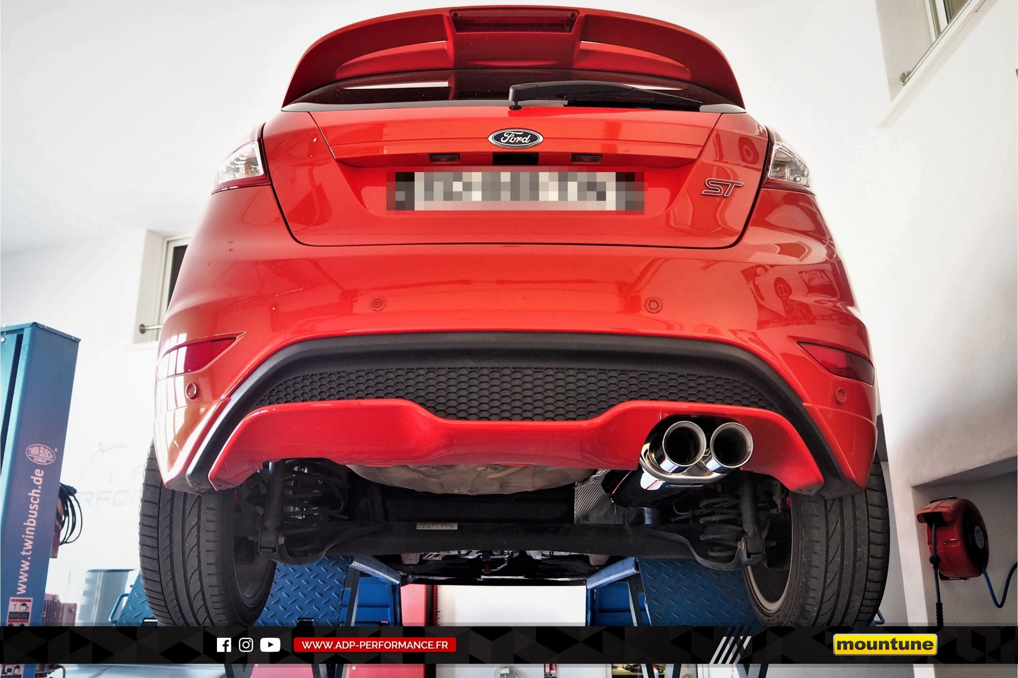 Downpipe Mountune Ford Fiesta ST | Le Pontet