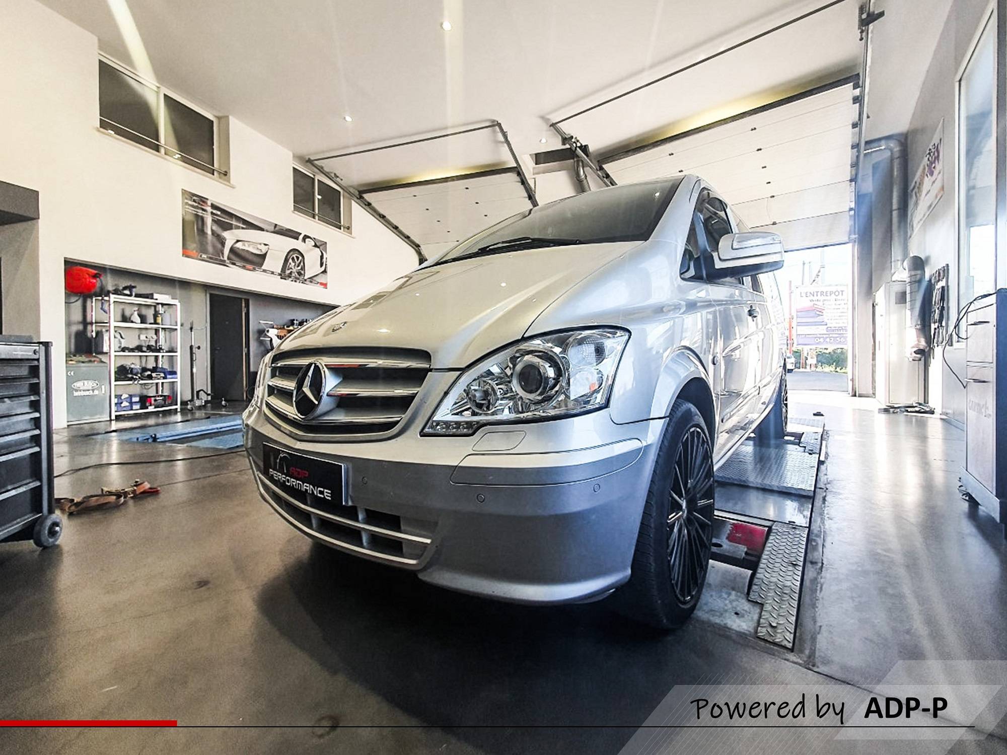 Optimisation moteur / Augmentation de puissance / Stage 1 / Mercedes Vito 3.0 V6 224cv /  ADP PERFORMANCE Marseille